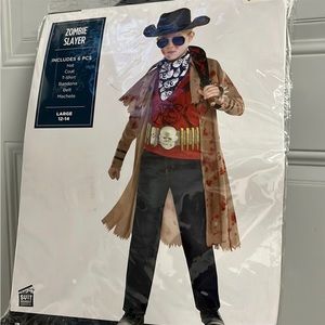 Zombie slayer kids costume